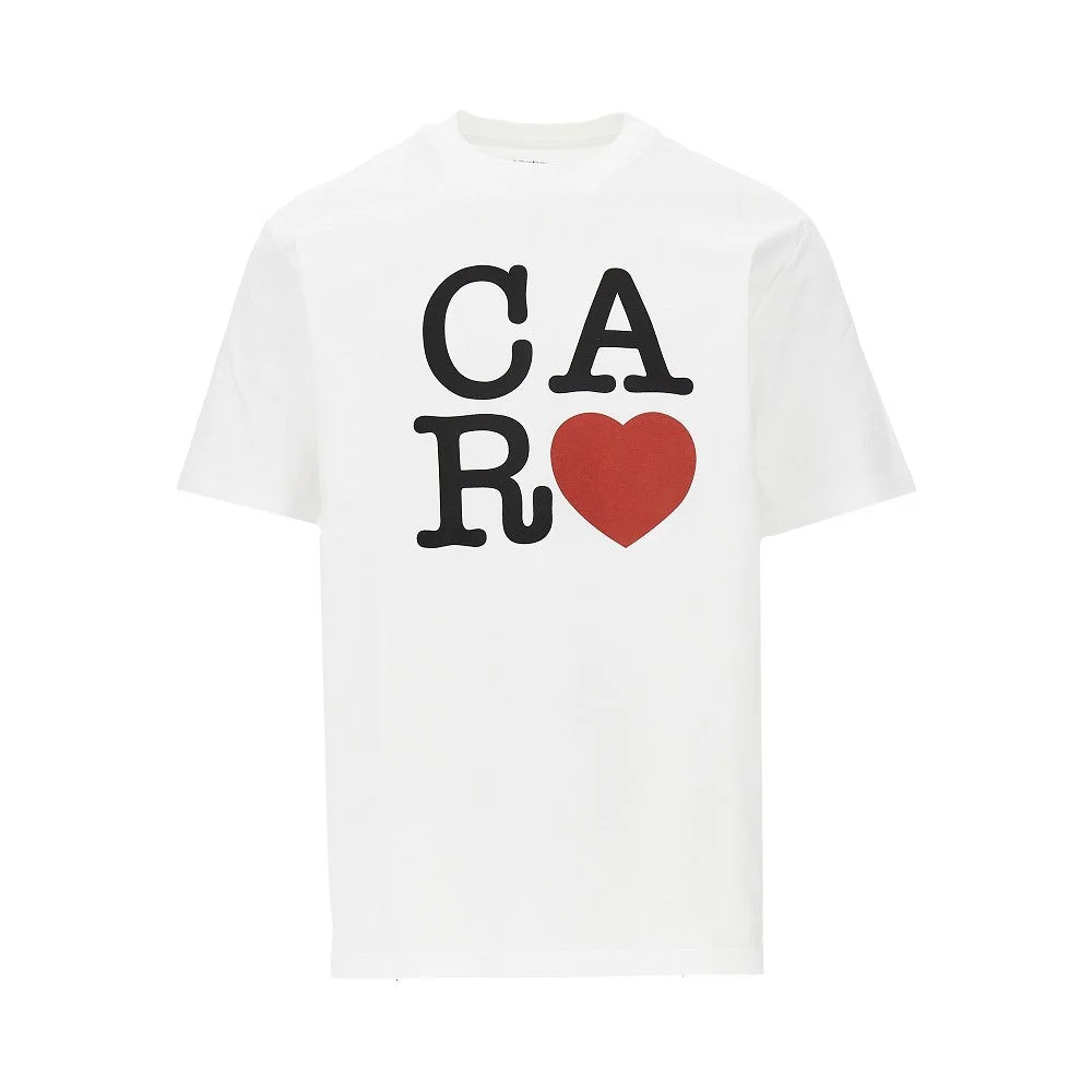 Carhartt WIP 'Car Heart' Print T-Shirt White - 1