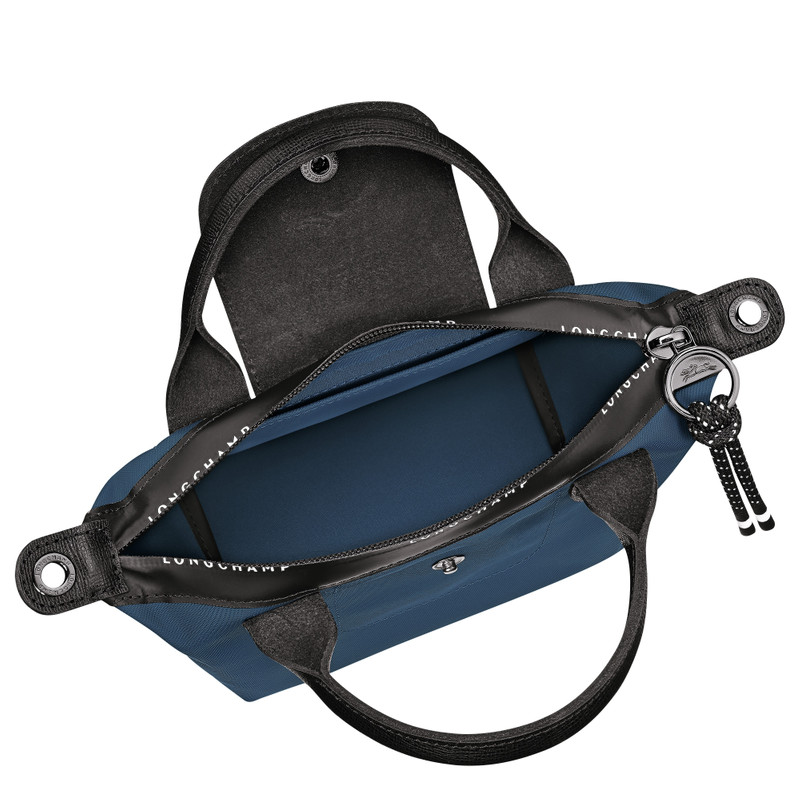 Le Pliage Energy XS Handbag Ink blue - Recycled canvas 5