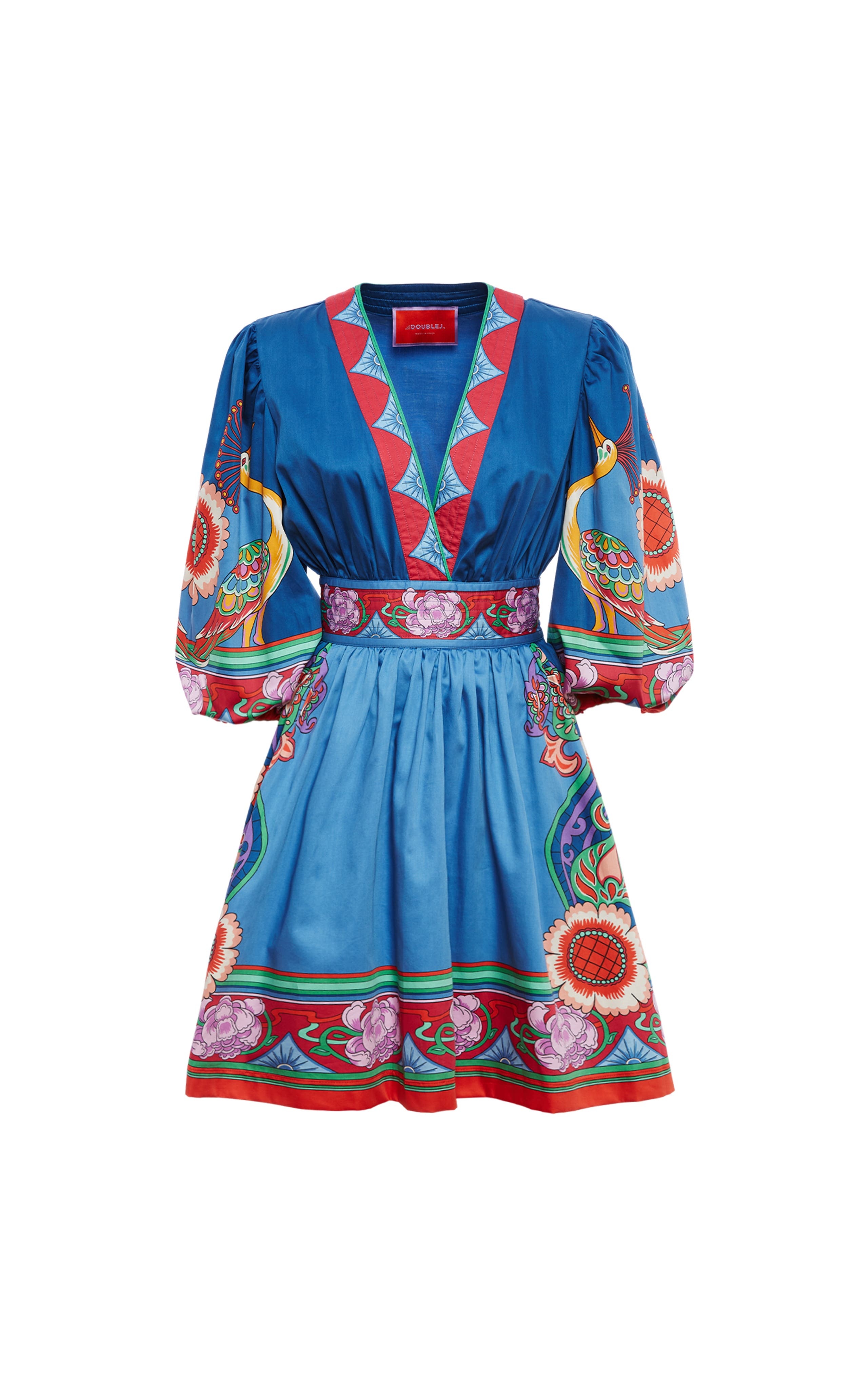 La DoubleJ Margherita Dress Taormina Placée Navy at Nordstrom - 6