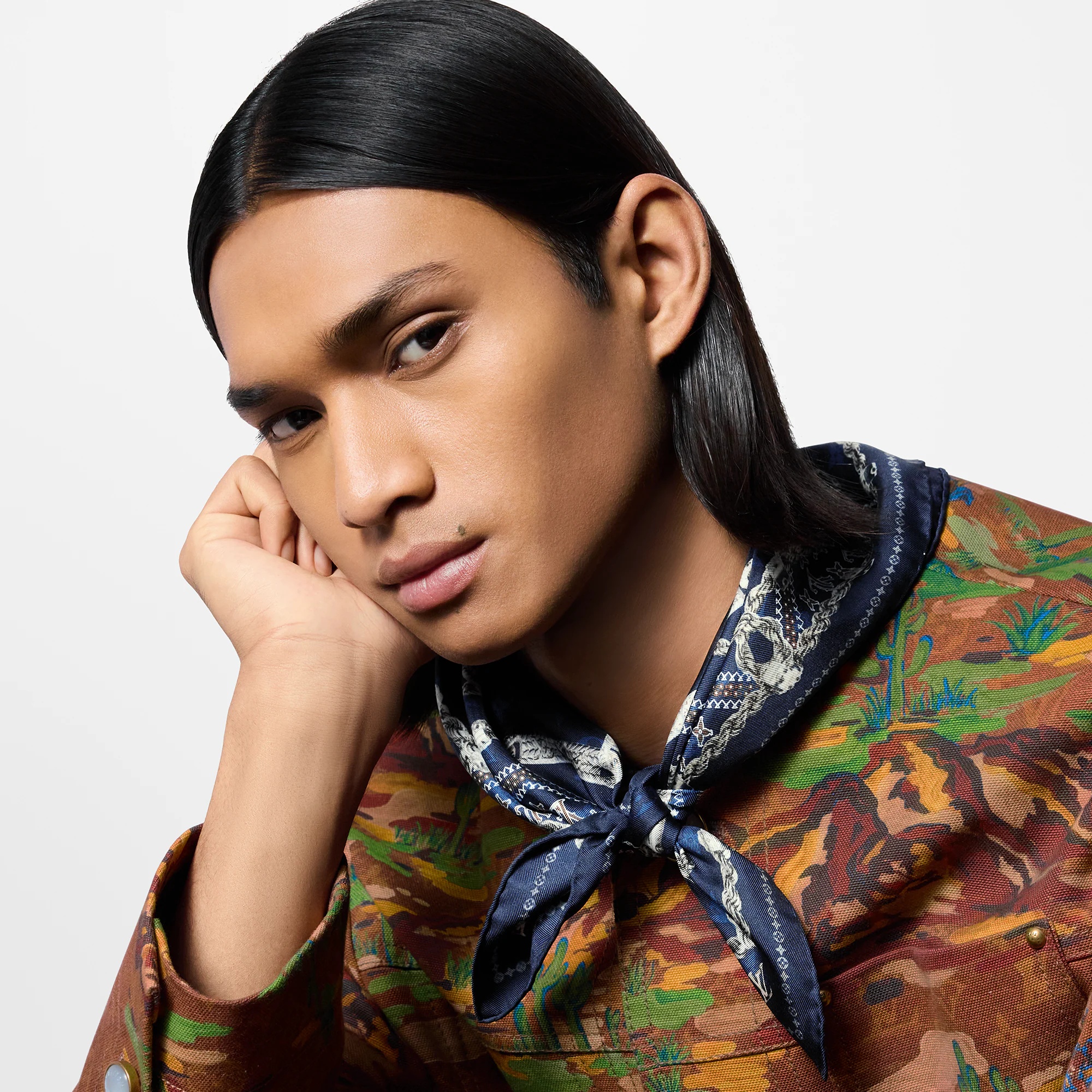 LV Dynasty Silk Bandana - 4