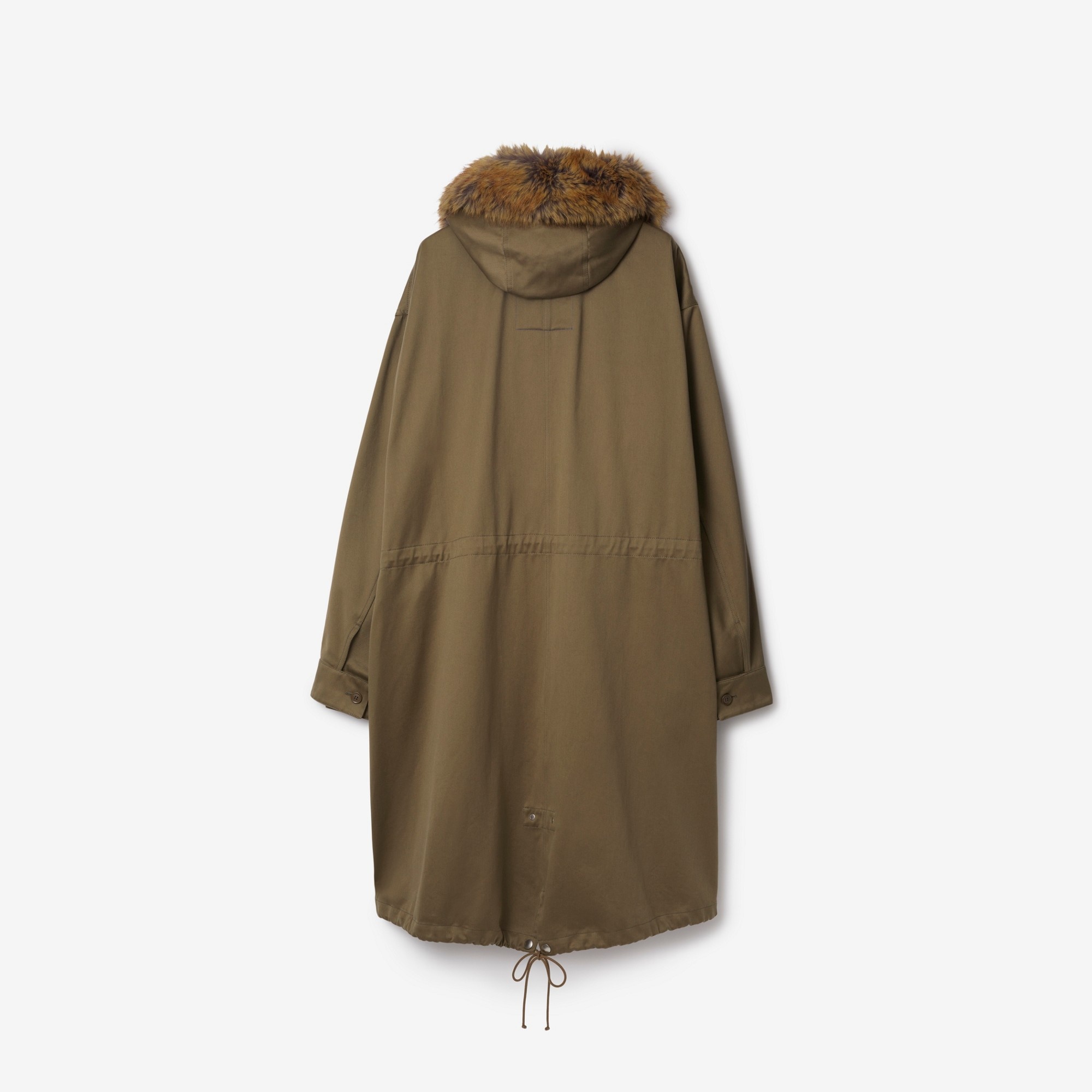 Faux Fur and Cotton Parka - 5