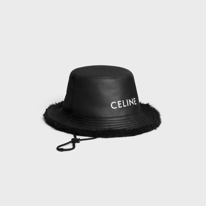 CELINE celine bucket hat in technical nylon outlook