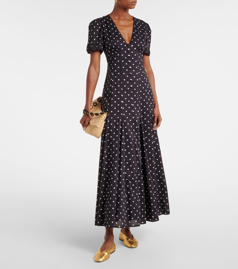 POSSE Paloma polka-dot maxi dress outlook