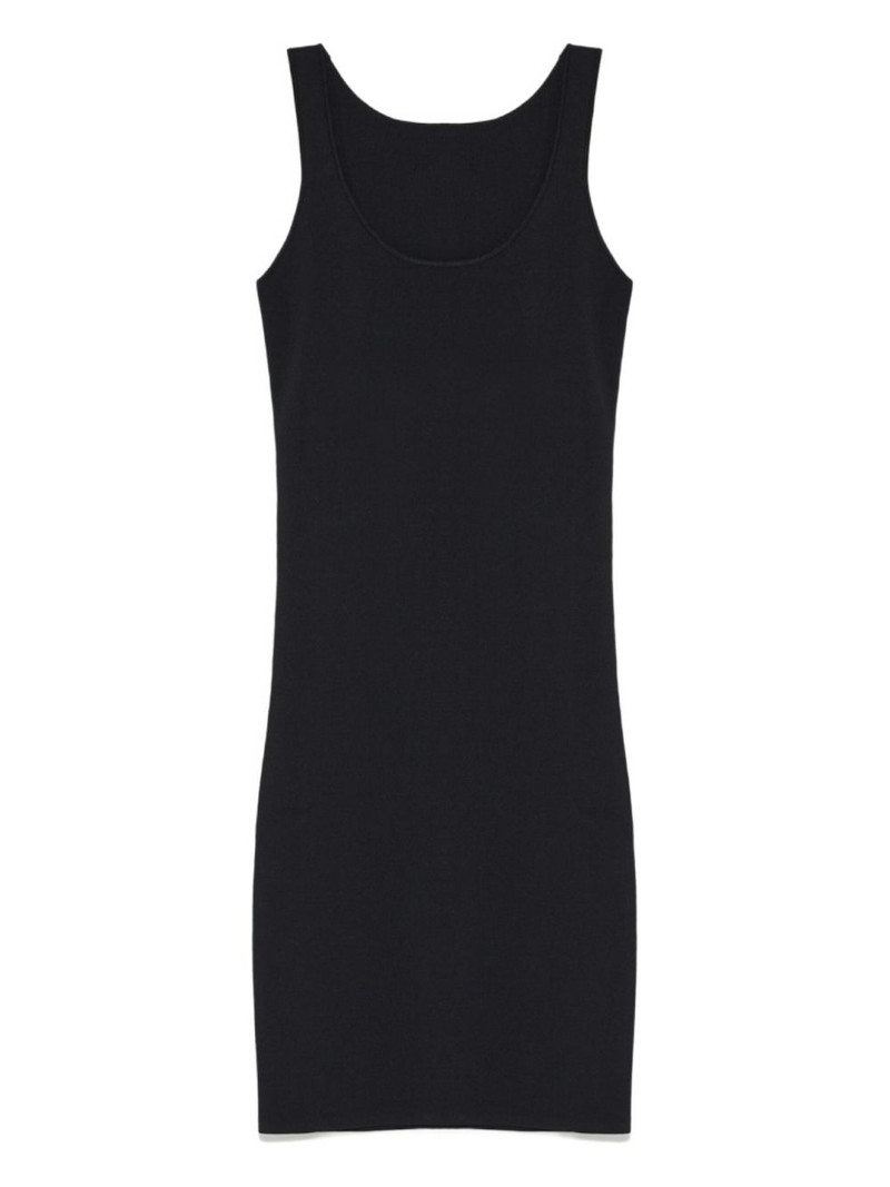 cut-out high-neck midi dress 5