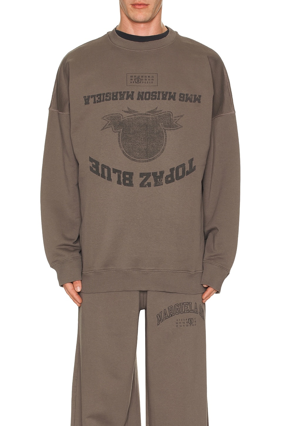 Crew Neck Sweatshirt - 4