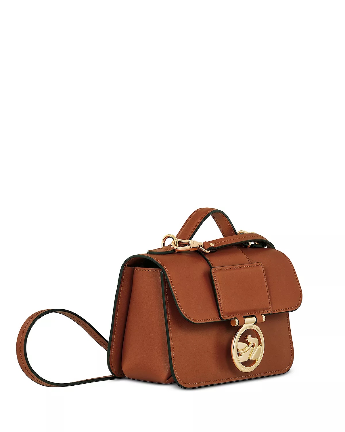Box-Trot Extra Small Leather Crossbody Bag - 3