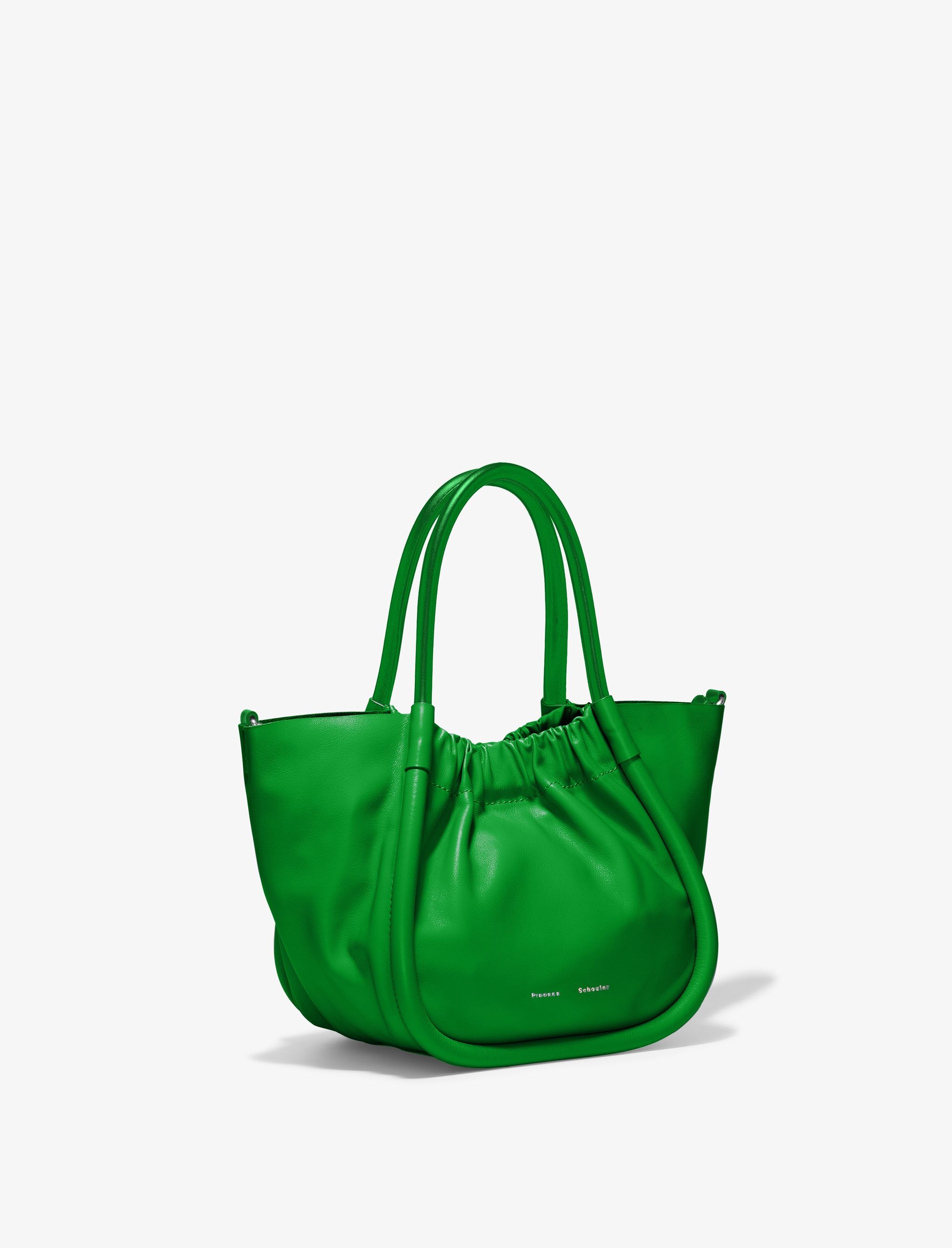 Small Ruched Crossbody Tote - 2