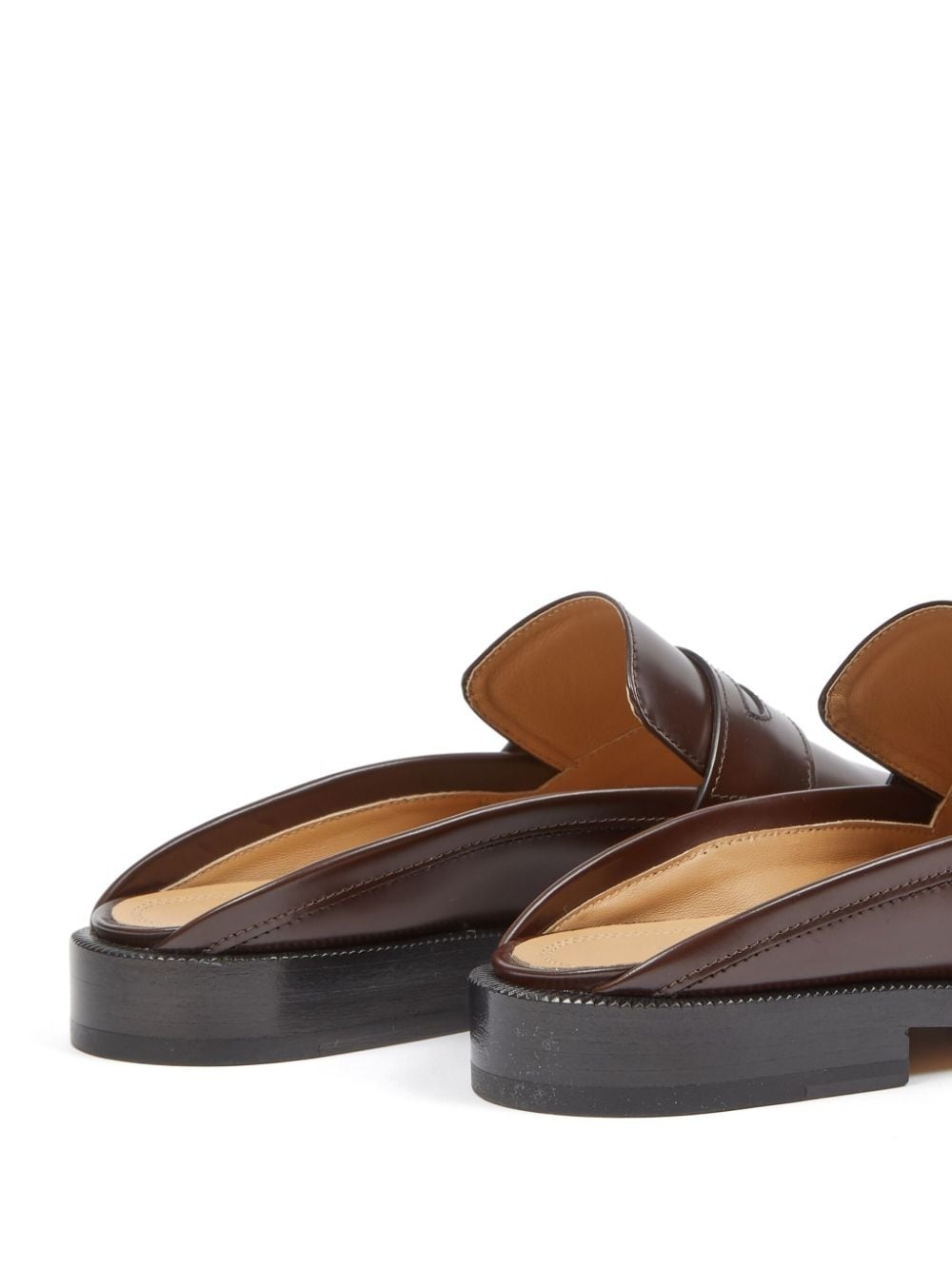 Tabi City leather mules - 4