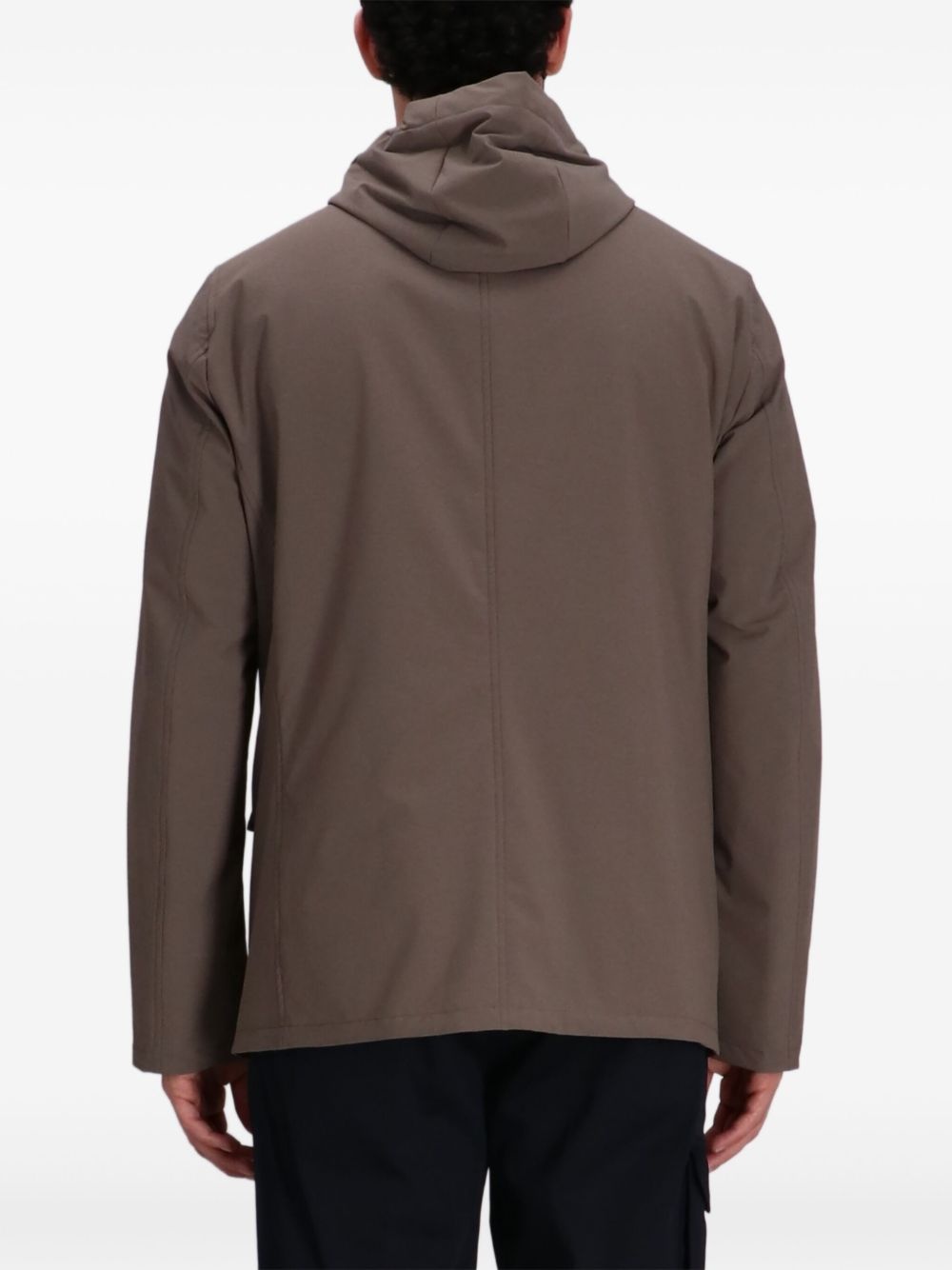hooded blazer - 4