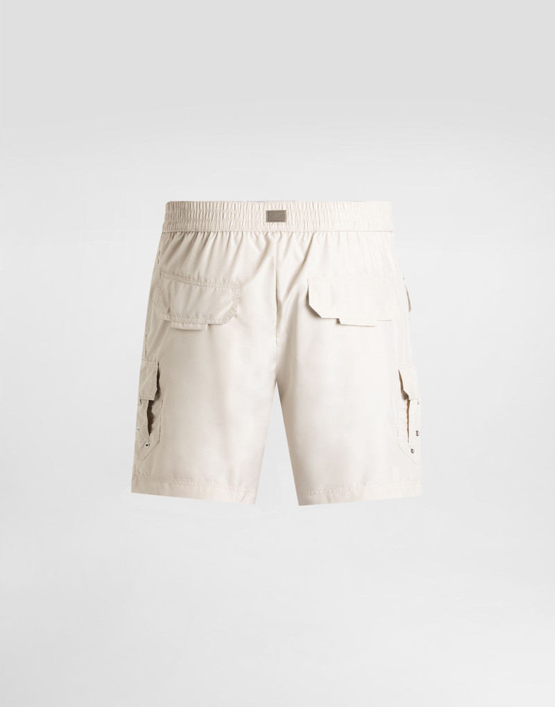 Dolce & Gabbana Mid-length swim trunks with tag outlook