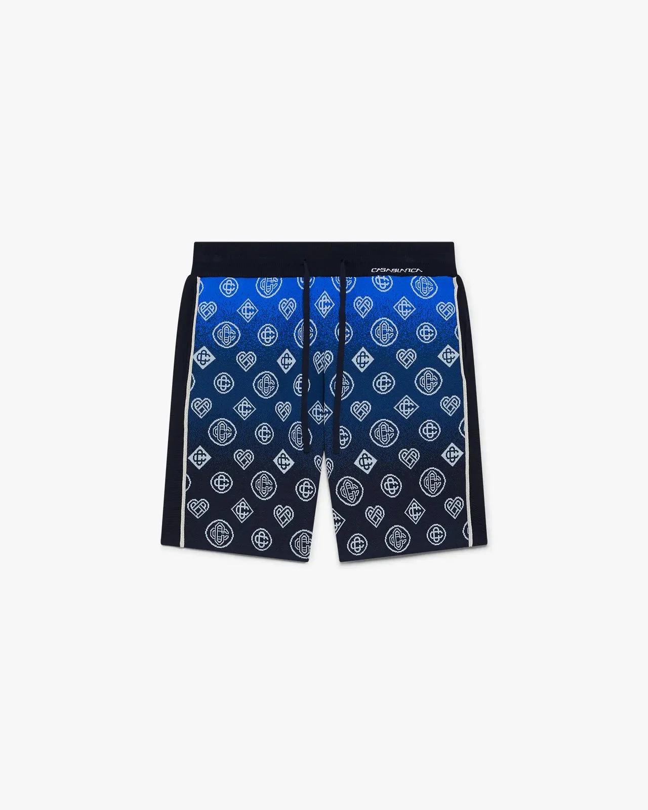 Gradient Monogram Knitted Shorts | Casablanca Paris - 1