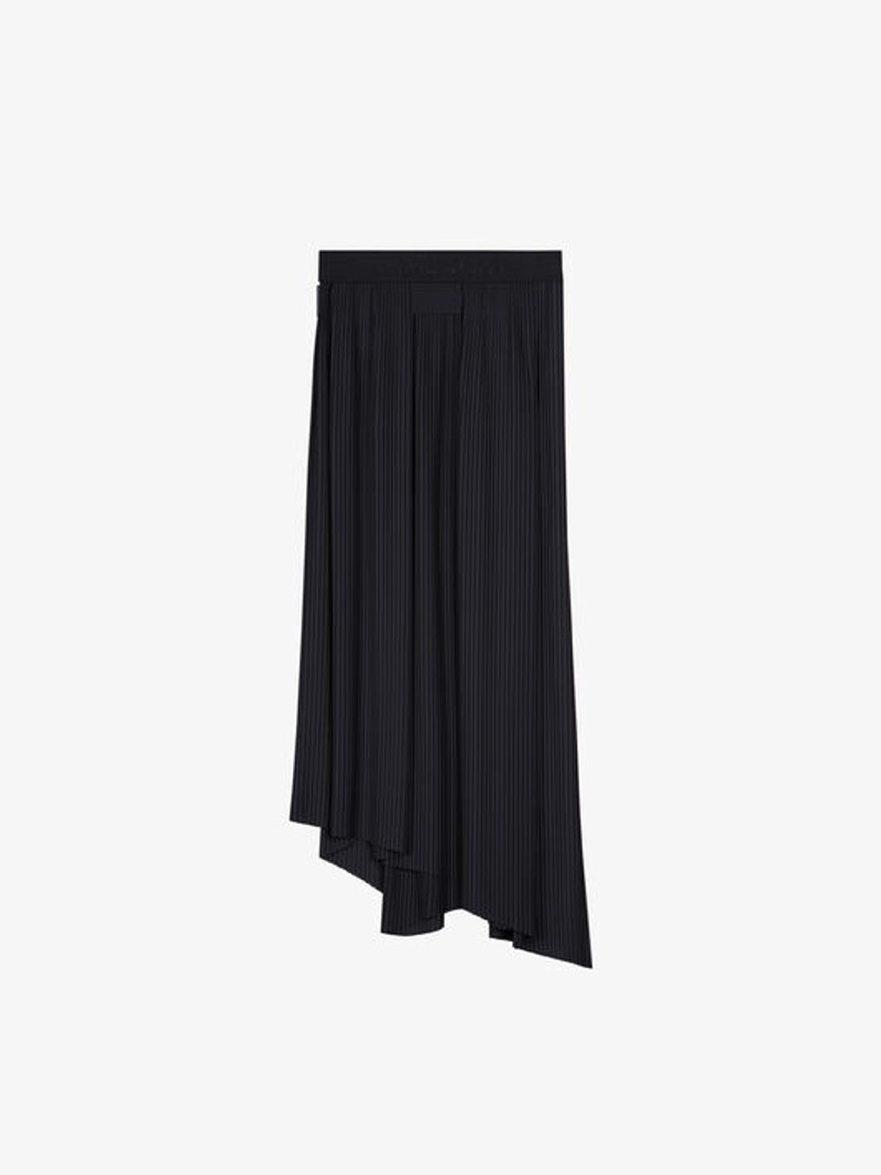Givenchy GIVENCHY ASYMMETRICAL PLEATED SKIRT outlook