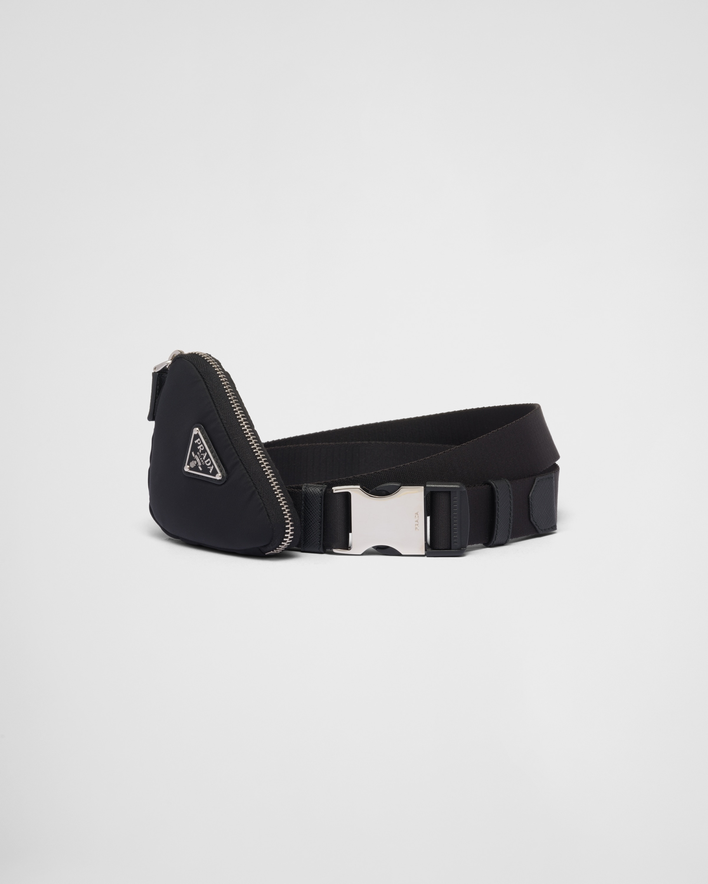 Re-Nylon belt with pouch - 1