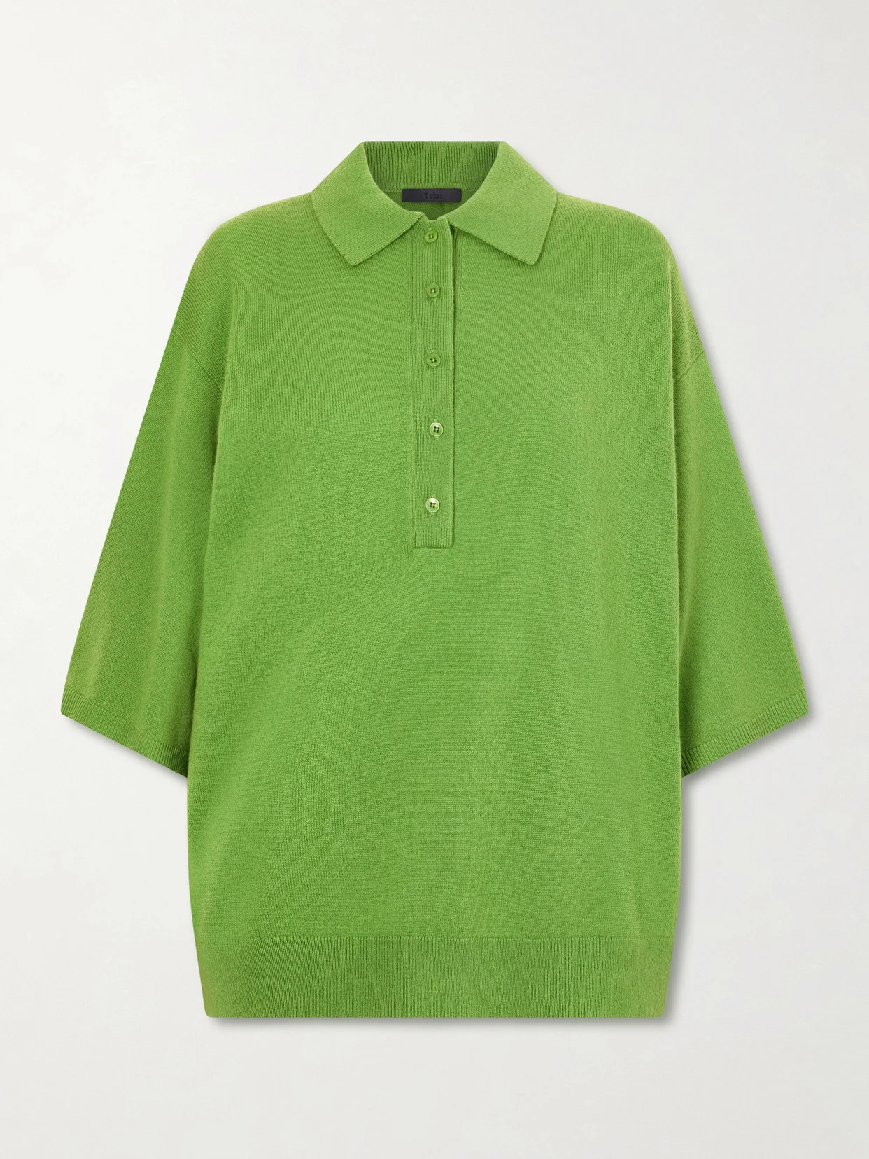 Wool And Cashmere-blend Polo Shirt - 1