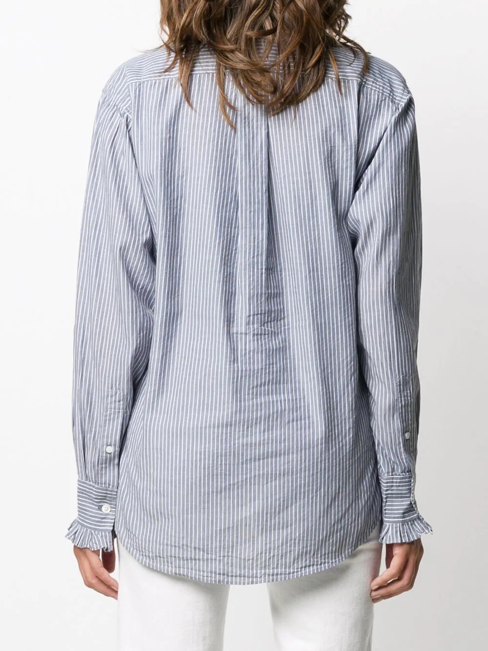 stripe print Saoli shirt - 4