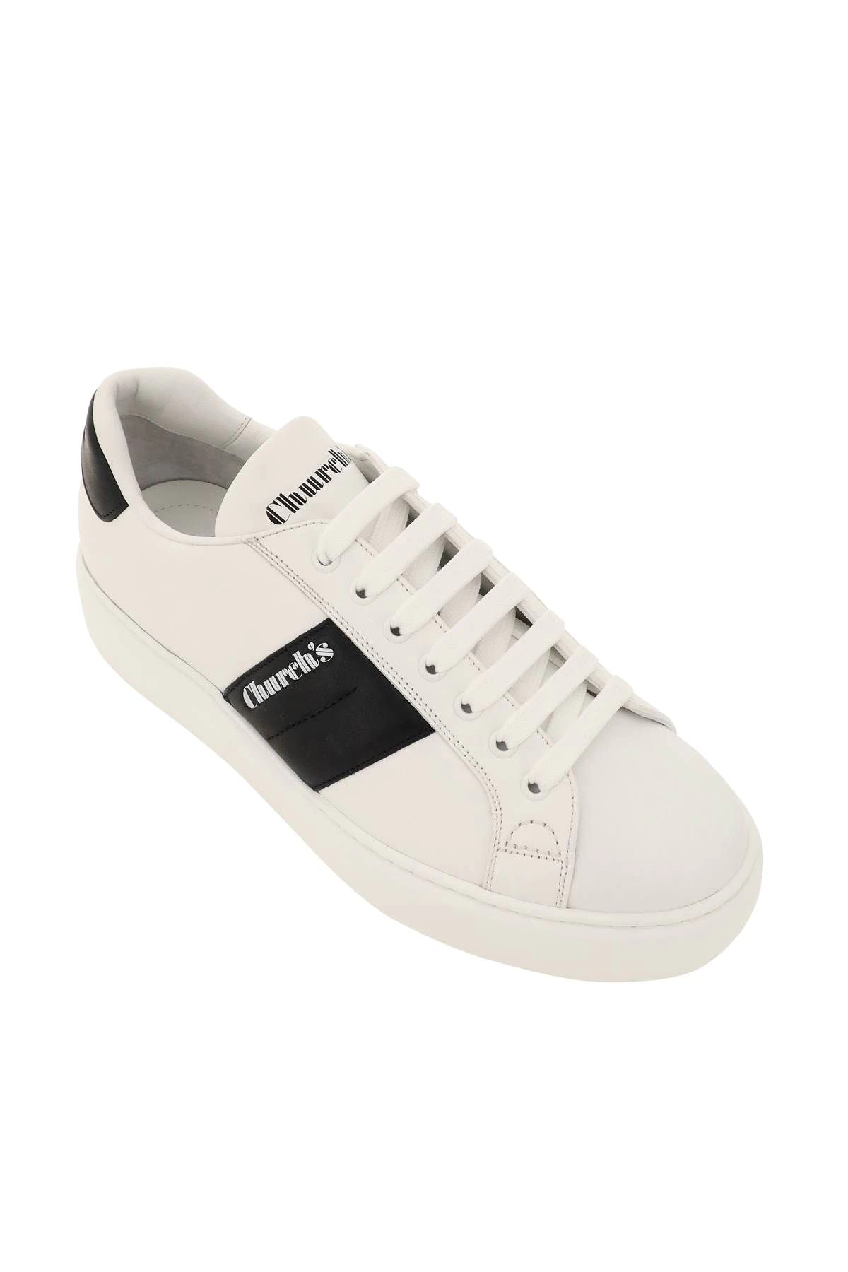 MACH 3 LEATHER SNEAKERS - 4