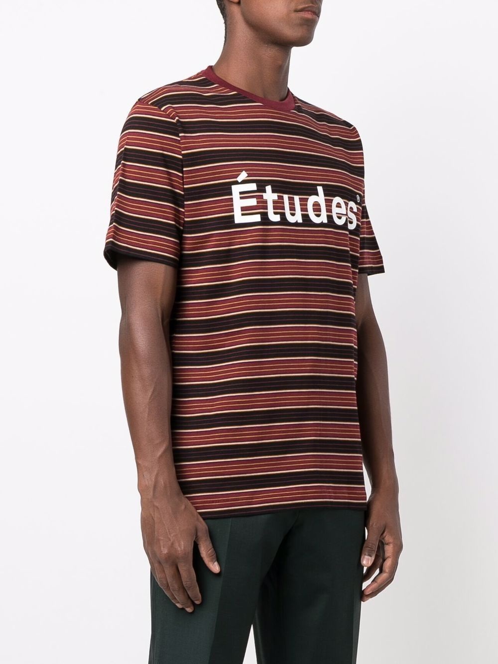 Wonder striped logo T-shirt - 3