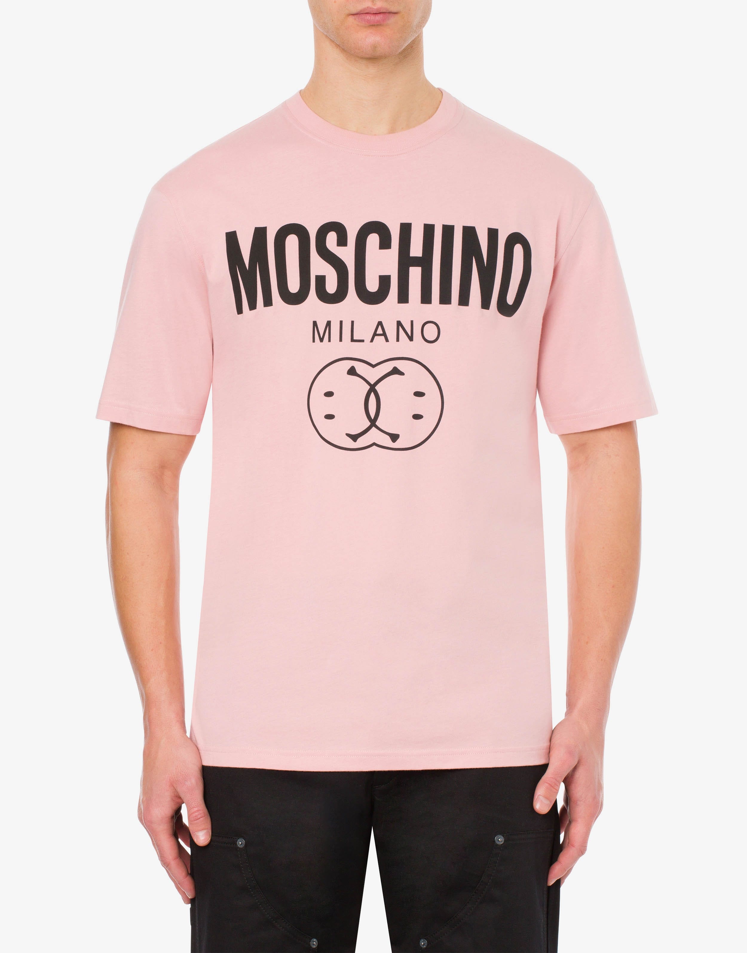 DOUBLE SMILEY® LOGO ORGANIC JERSEY T-SHIRT - 2