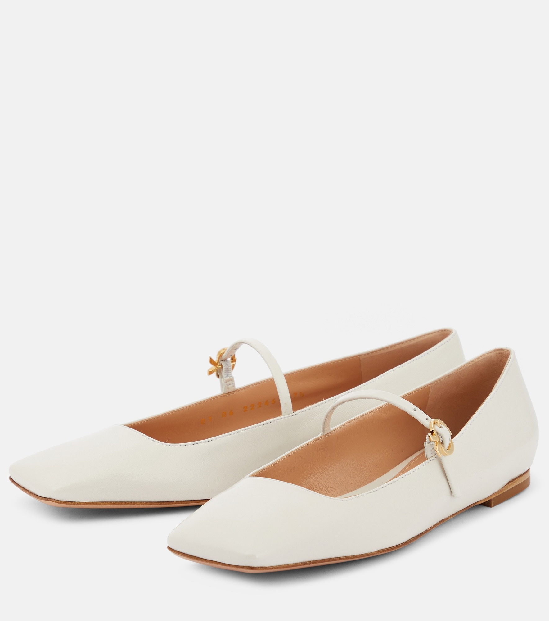 Christina 05 leather ballet flats - 5