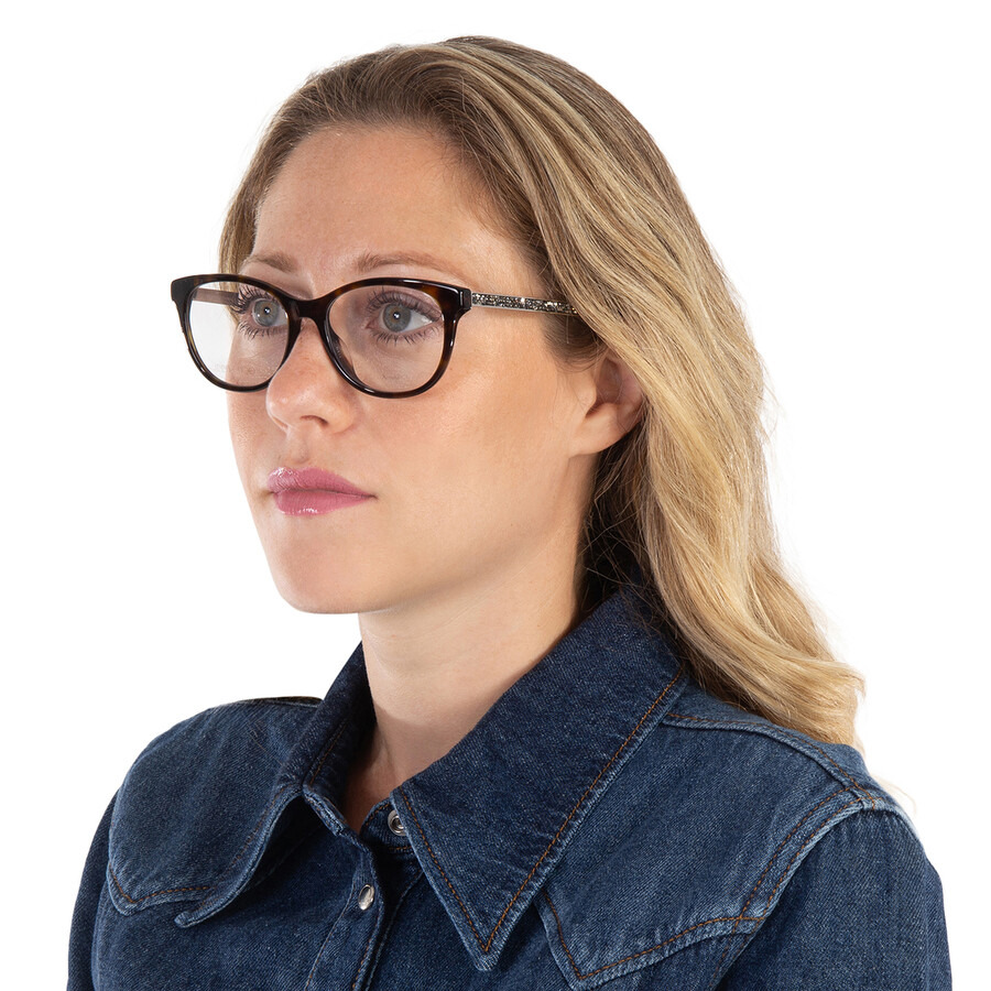 Jimmy Choo Demo Oval Ladies Eyeglasses JC202 0086 52 - 2