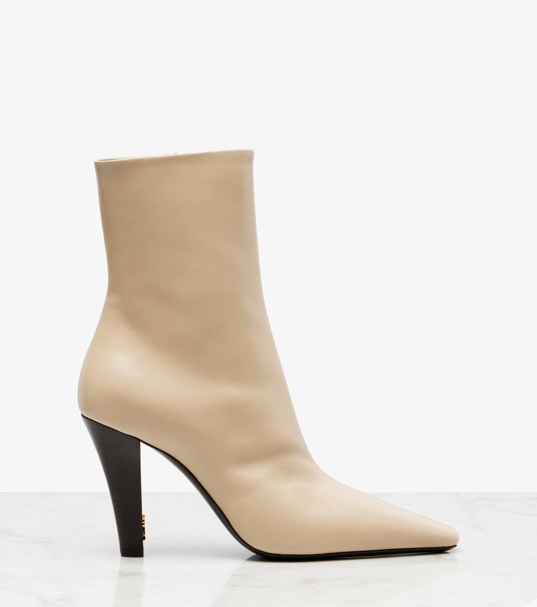 Jill 95 leather ankle boots - 4