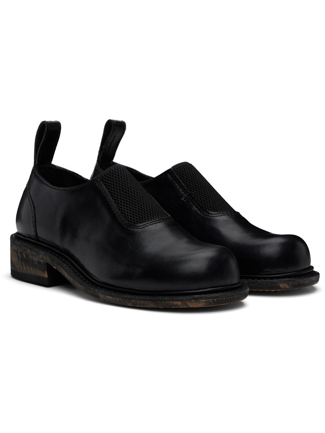 Black Naoto Loafers - 4