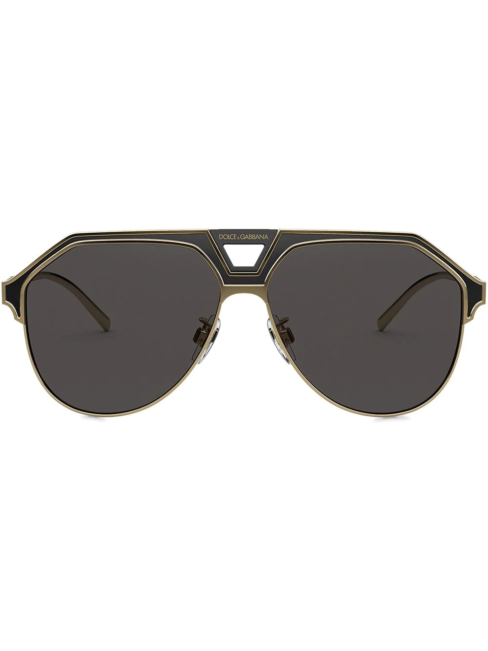 Miami aviator-frame sunglasses - 1