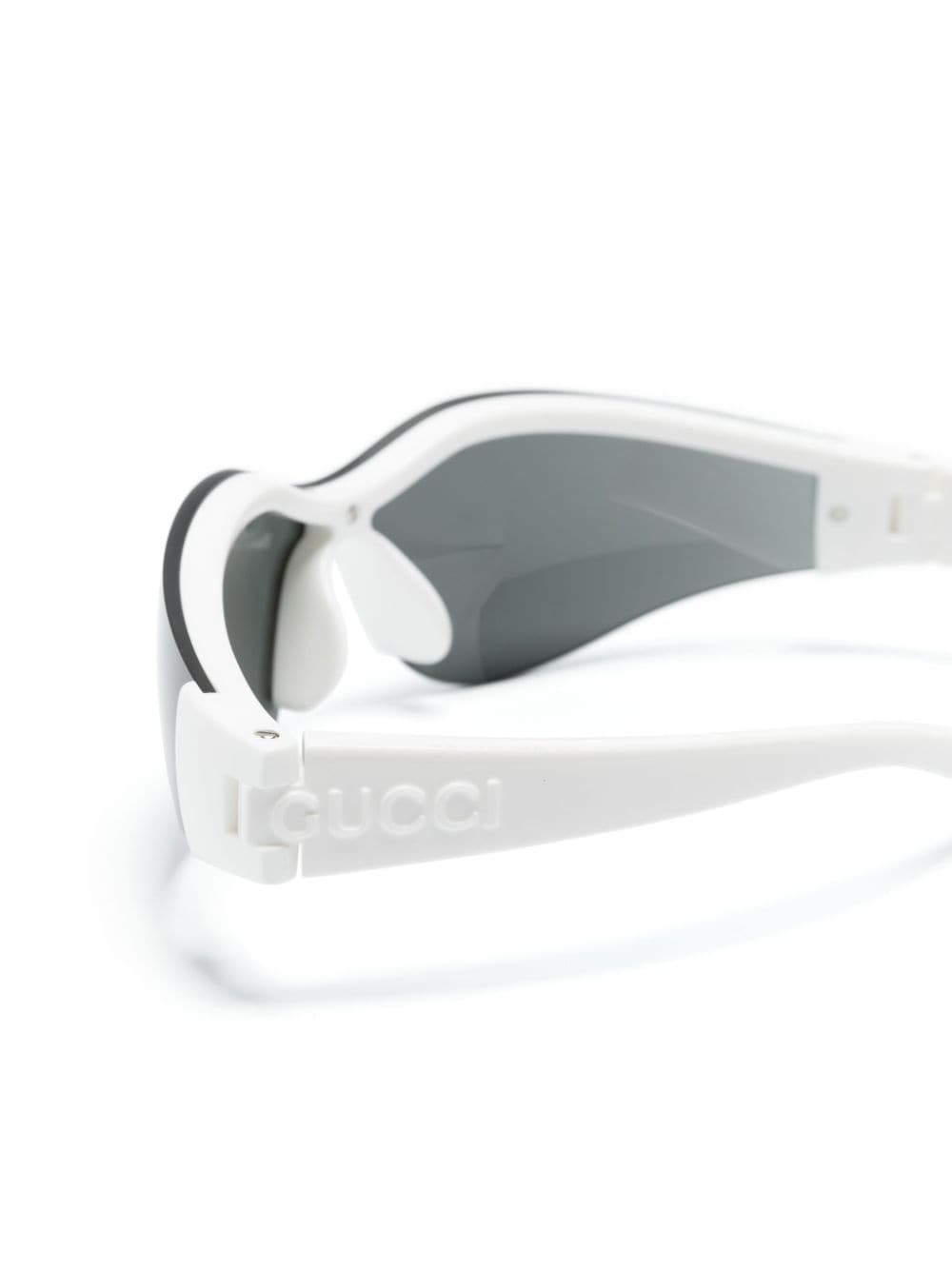 Interlocking G shield-frame sunglasses - 3