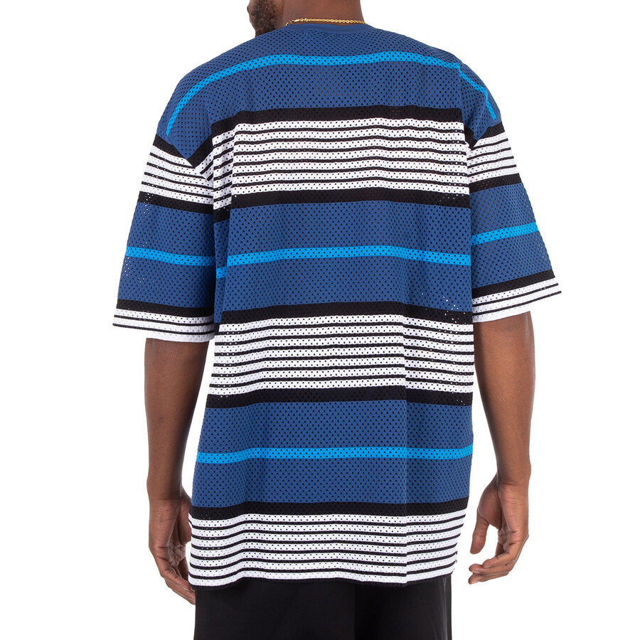 Burberry Openwork Striped Crewneck Oversized T-Shirt - 5