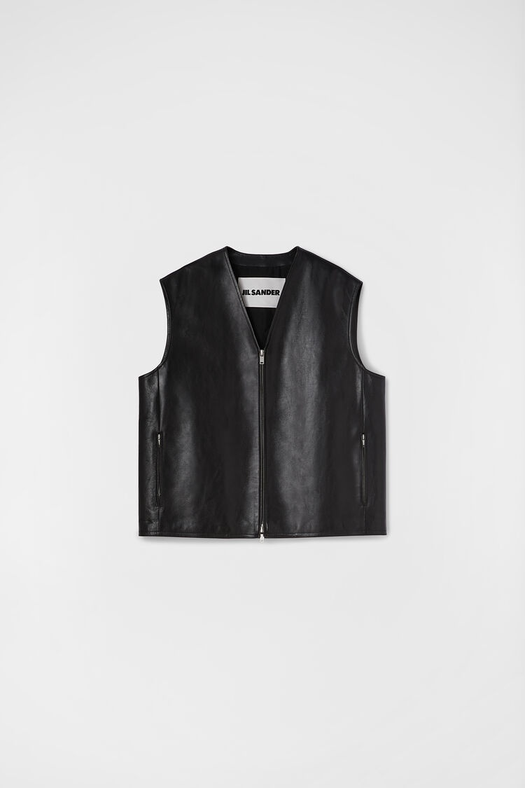 Leather Vest - 1