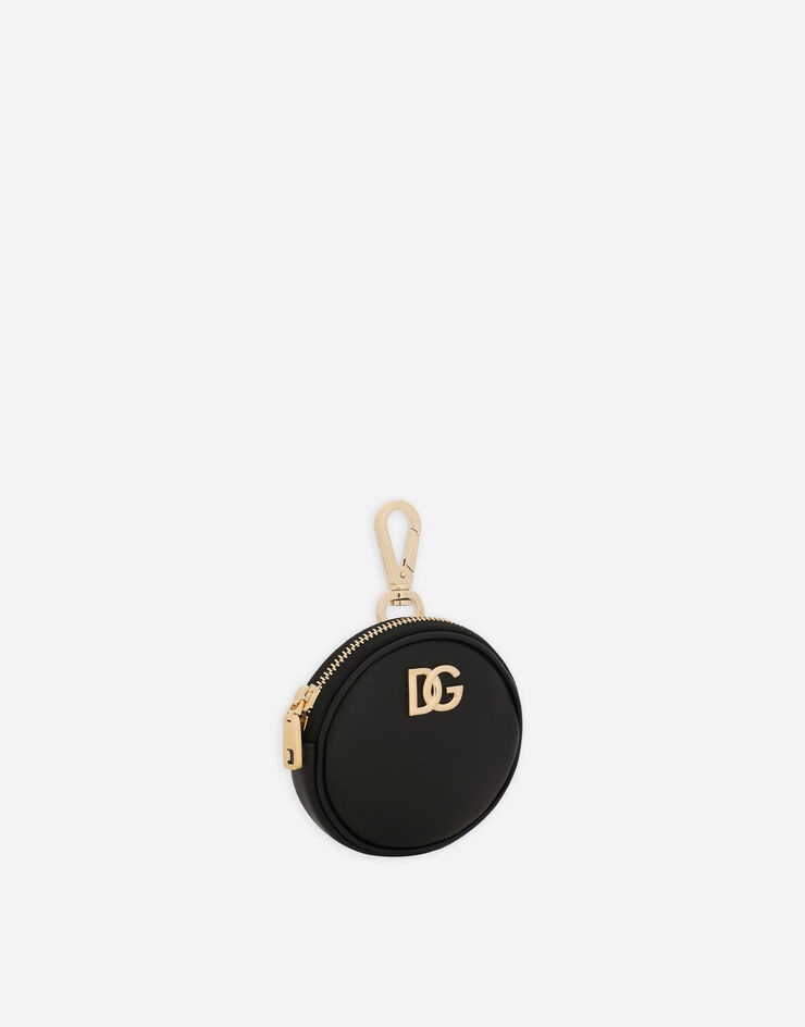 Calfskin coin pocket with DG logo - 2