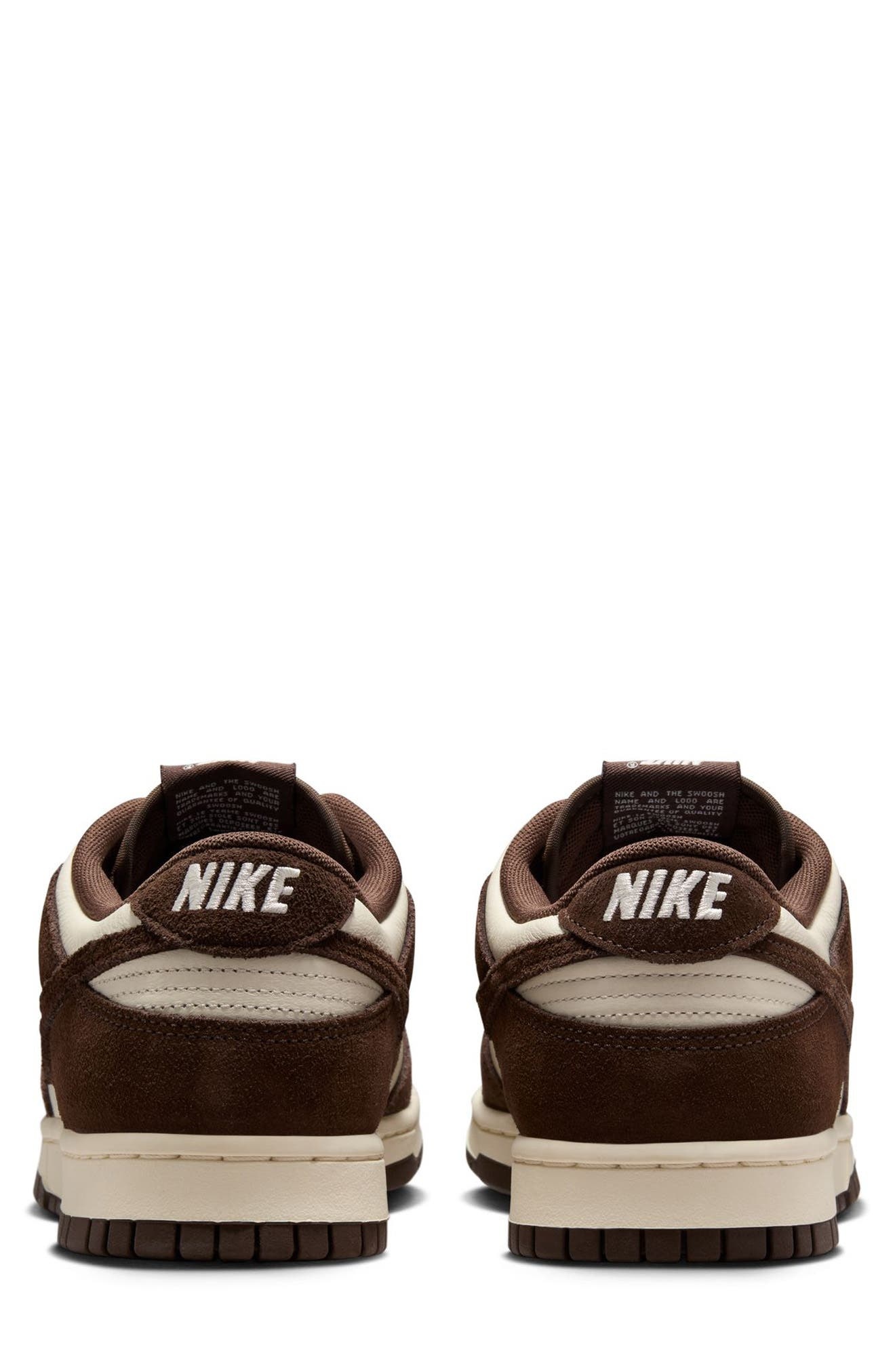Nike Dunk Low SE Basketball Sneaker in Pale Ivory/Baroque Brown at Nordstrom - 5