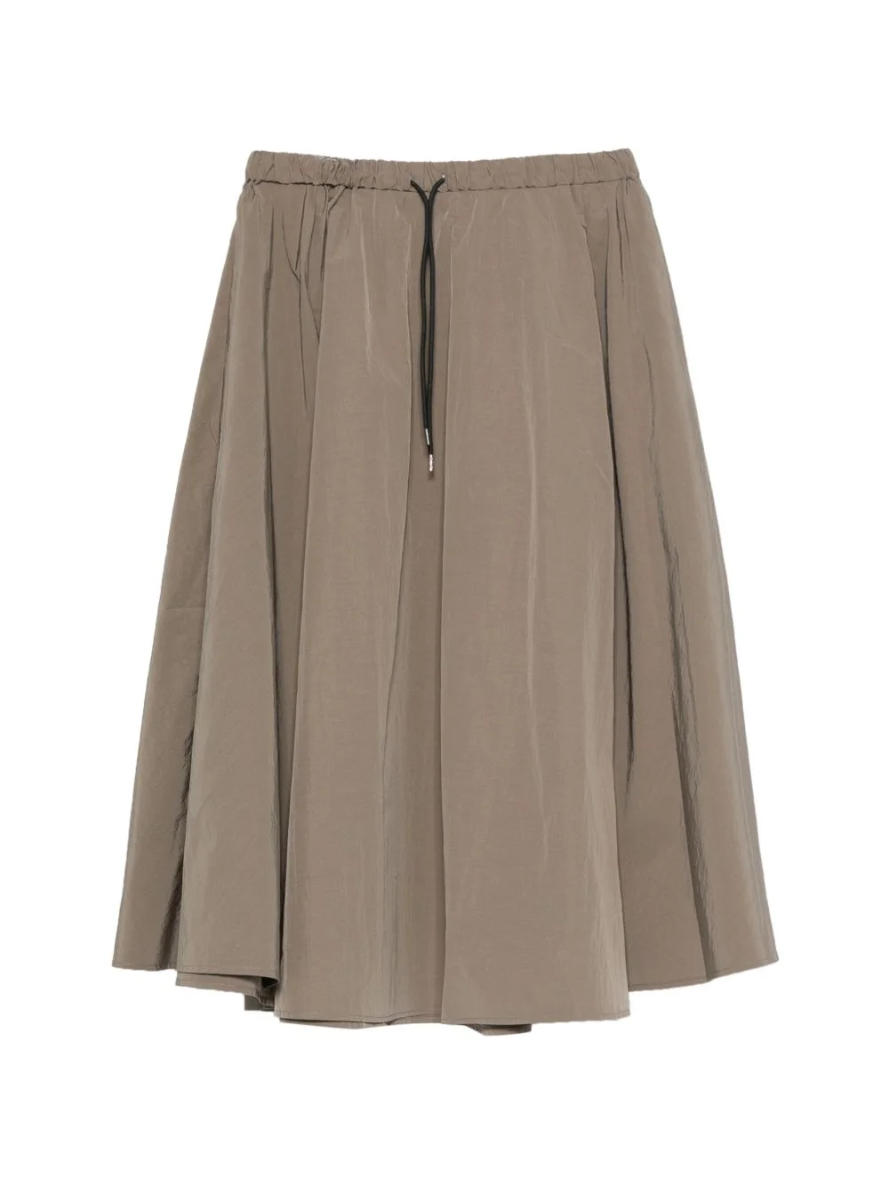 Technical drawstring midi skirt - 1