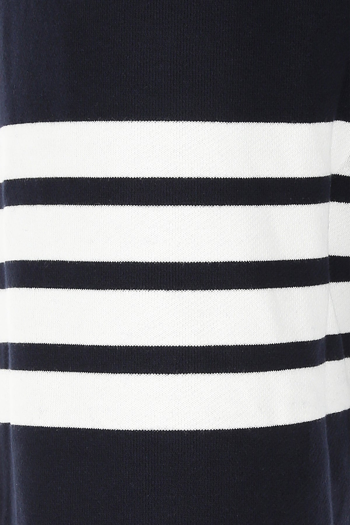 Navy blue cotton joggers - 3