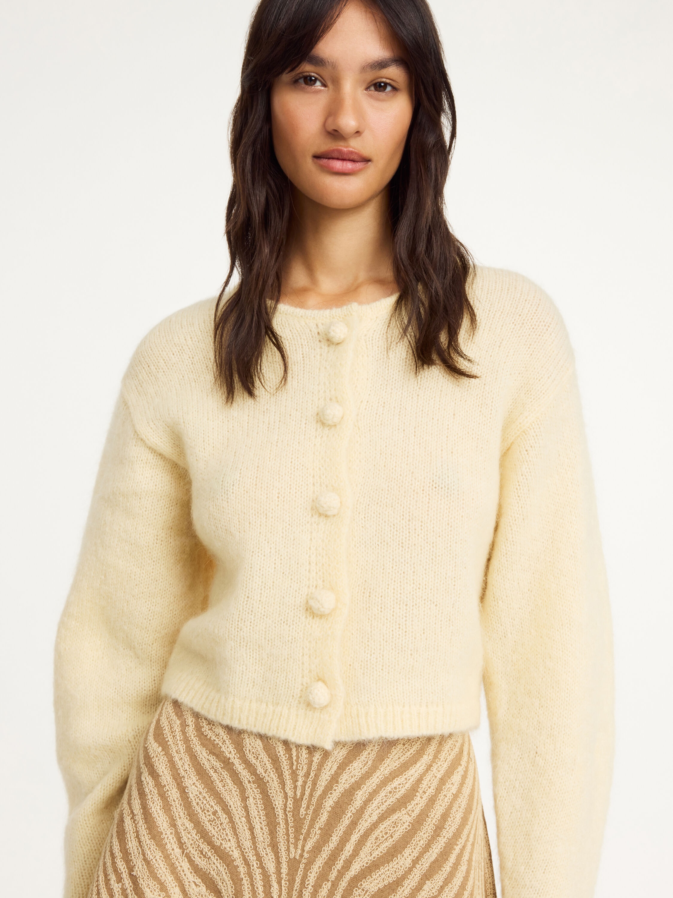 Zharea wool-blend cardigan - 4