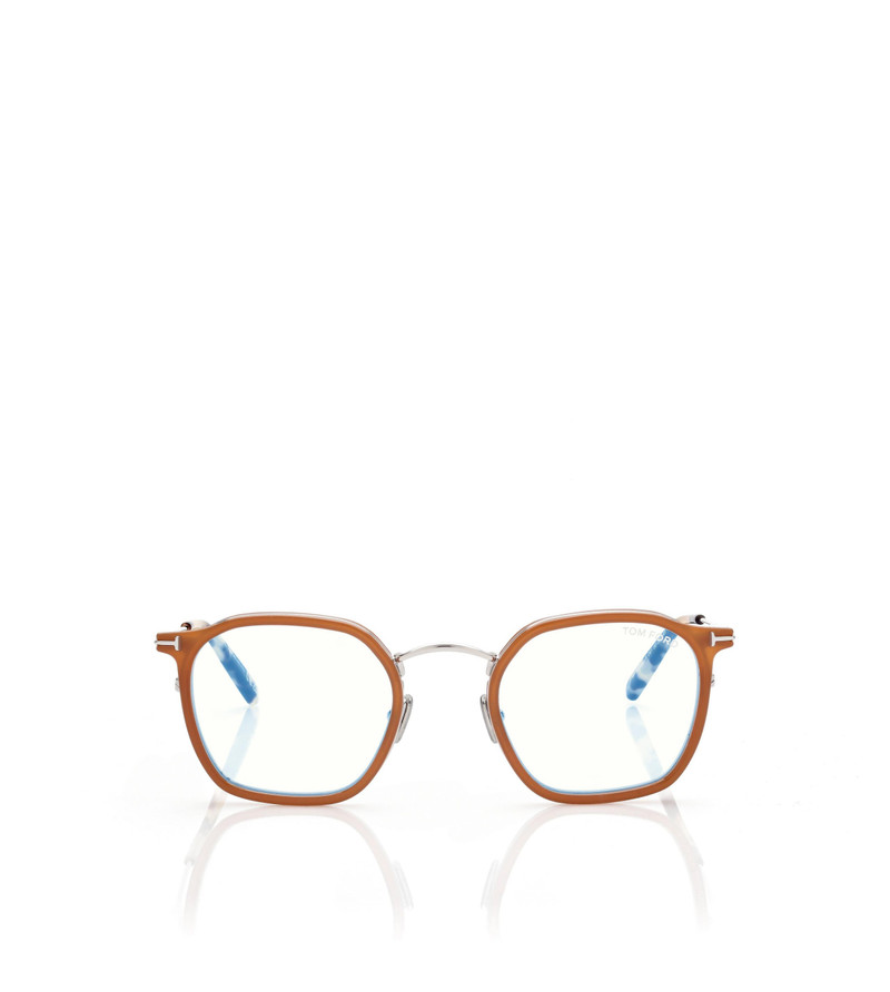 BLUE BLOCK ROUND OPTICALS 5