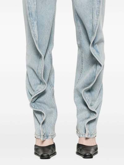 Y/Project Evergreen banana slim denim jeans outlook
