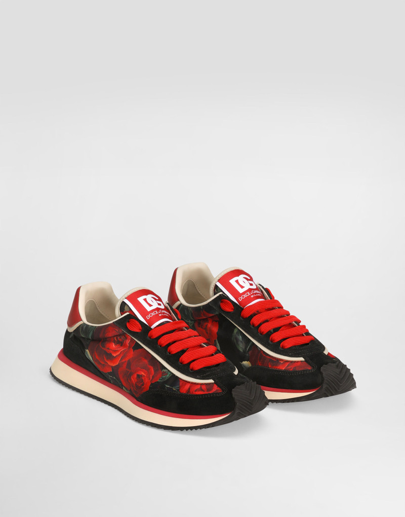 Mixed-material DG Cushion sneakers 2