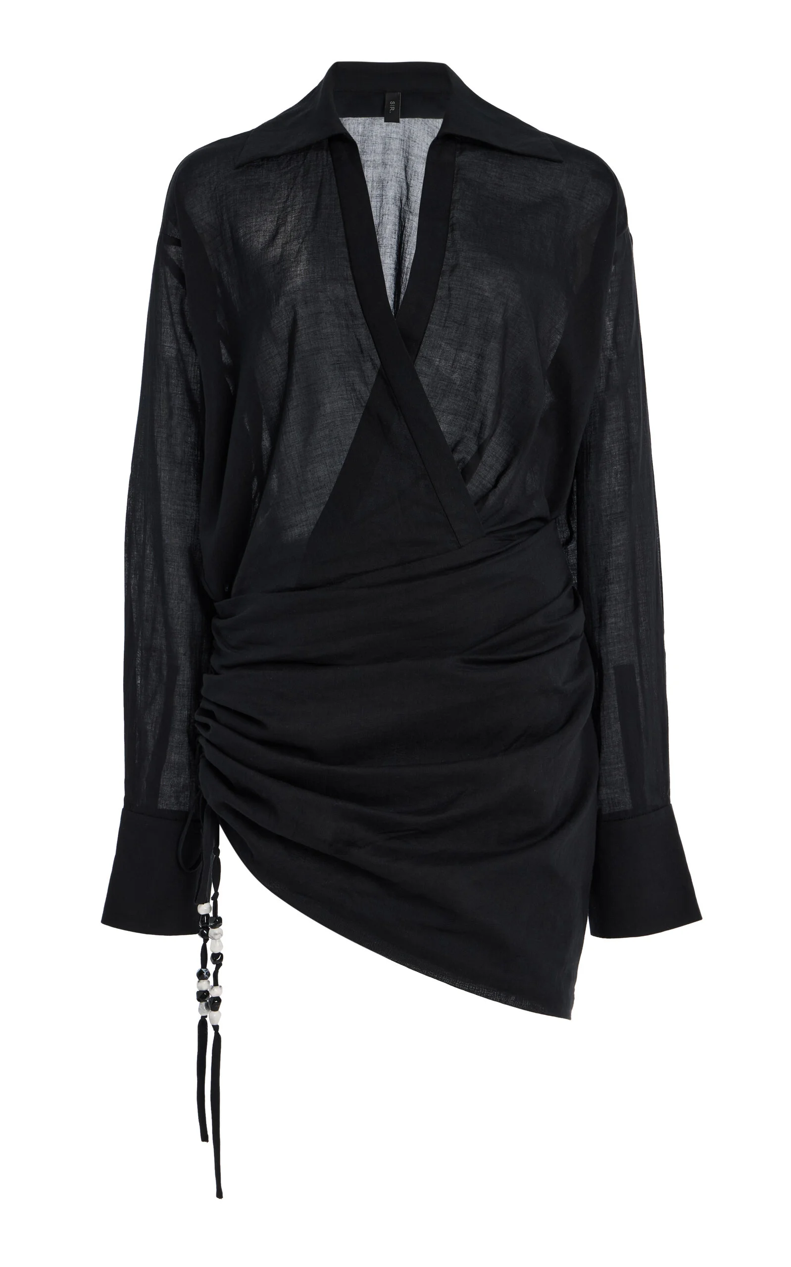 Azura Cotton Mini Dress black - 1