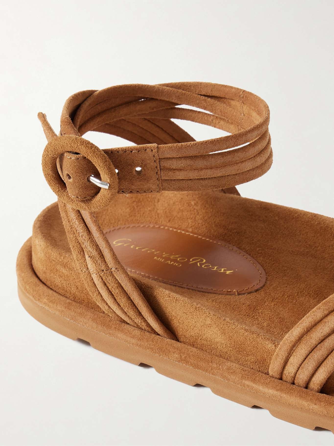 Lianne suede sandals Tan - 4