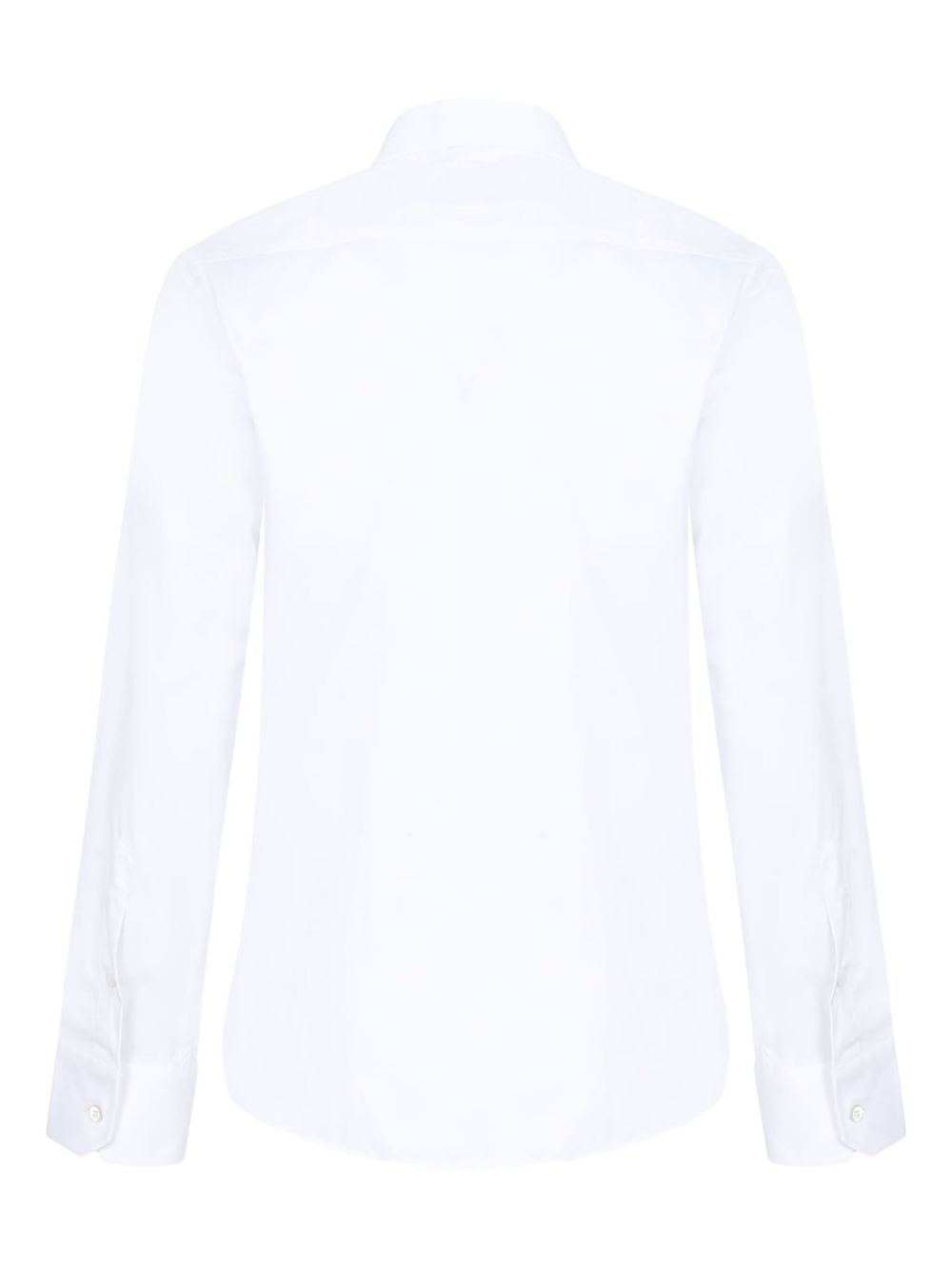 Orb-embellished cotton-blend shirt - 2