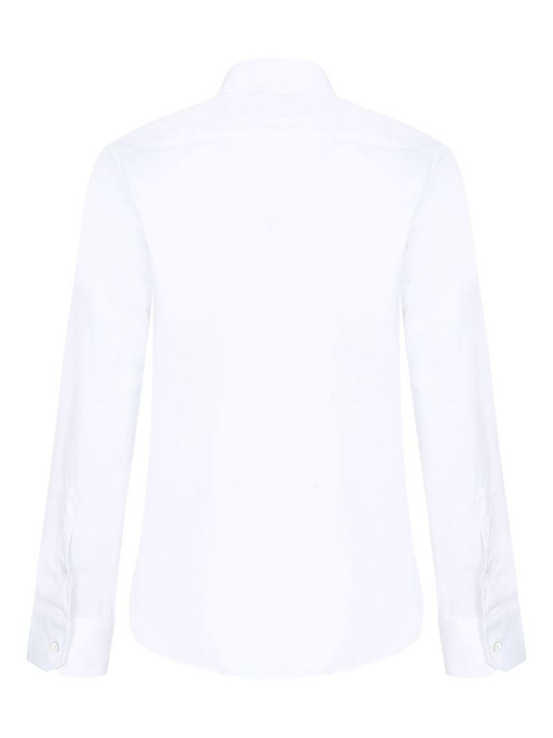 Vivienne Westwood Orb-embellished cotton-blend shirt outlook
