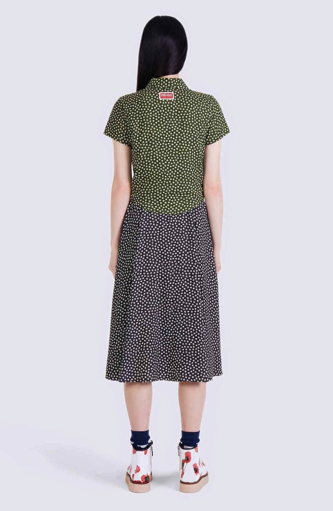 'Sakura Flower' midi dress - 2
