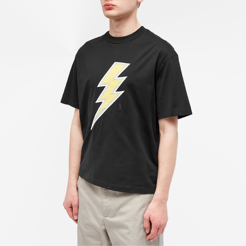 Neil Barrett Neil Barrett Bolt Patch T-Shirt outlook