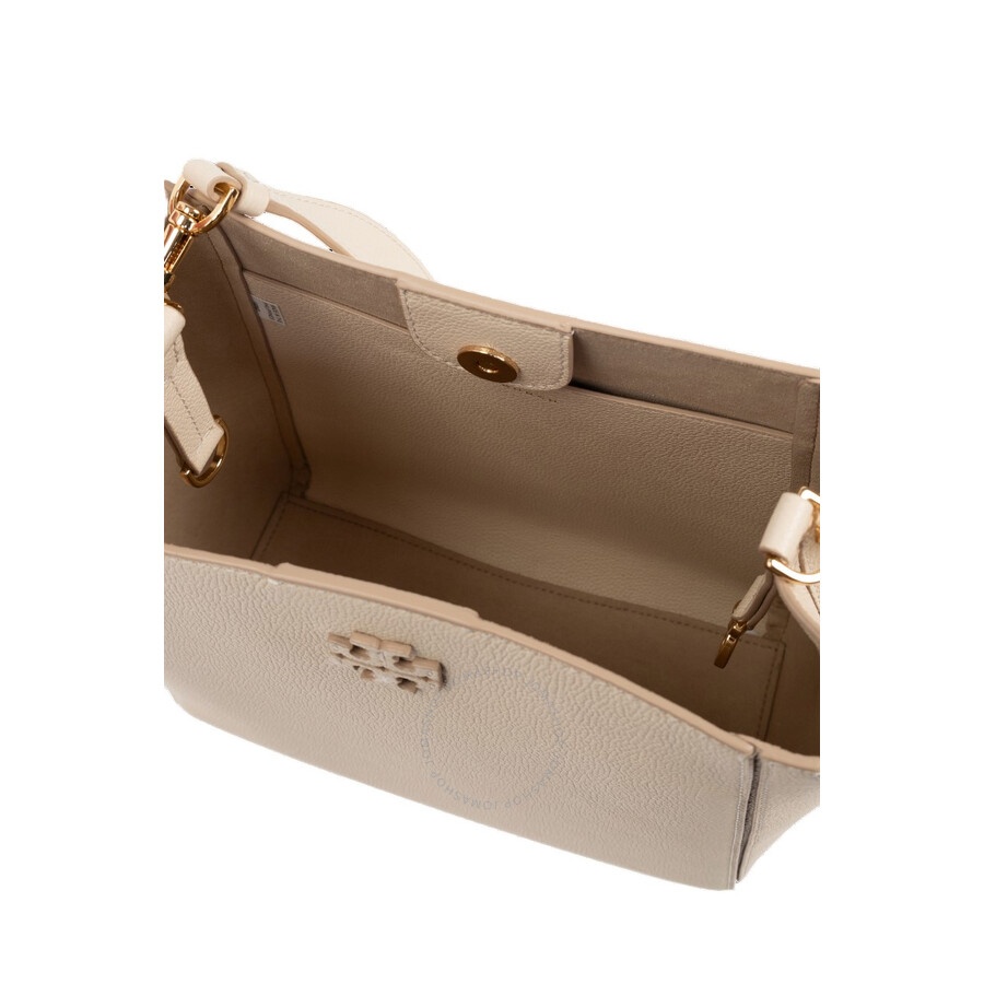 Tory Burch - Tory Burch Brie McGraw Leather Bucket Bag - 4