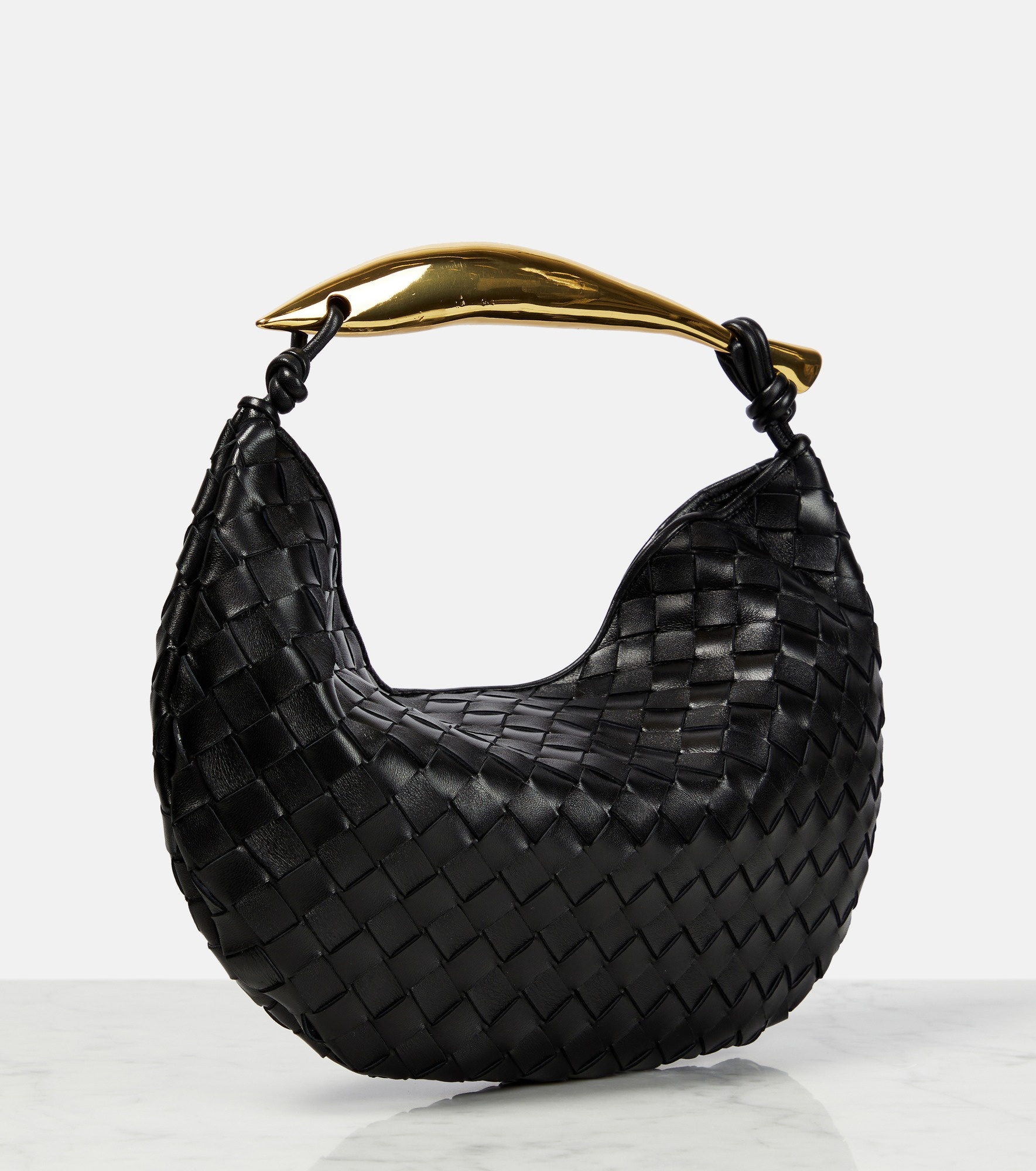 Sardine Small leather tote bag - 4