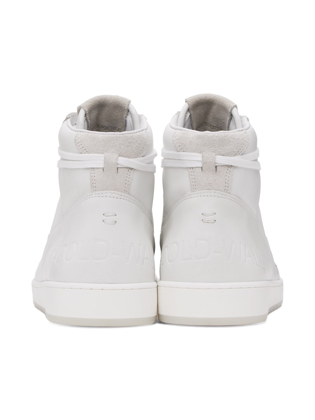 White Luol Hi Top Sneakers - 2