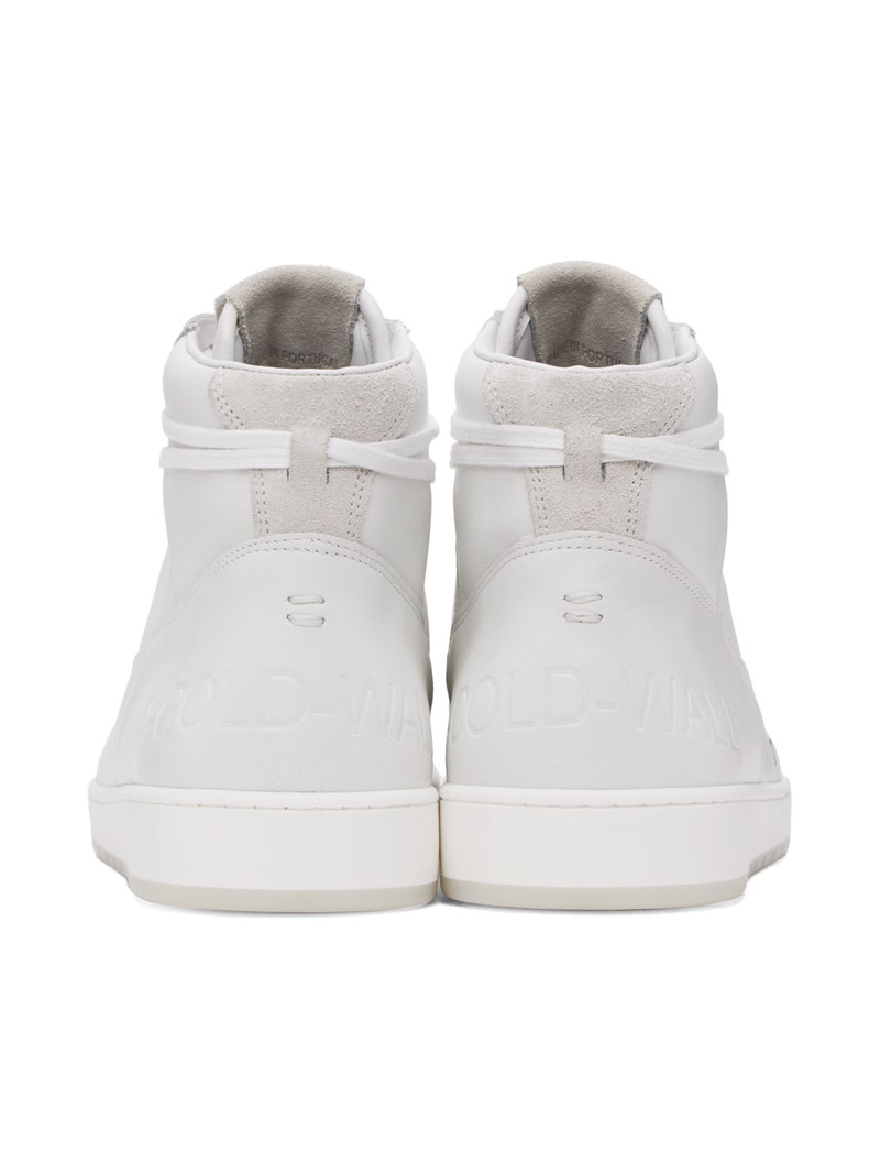 White Luol Hi Top Sneakers 2