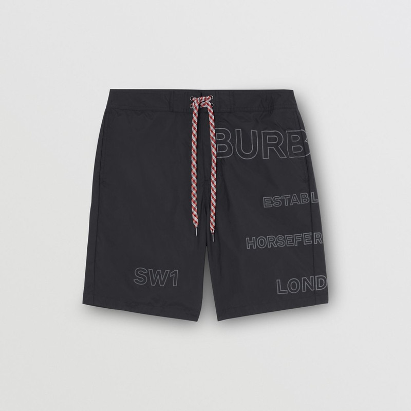 Horseferry Print Swim Shorts 1