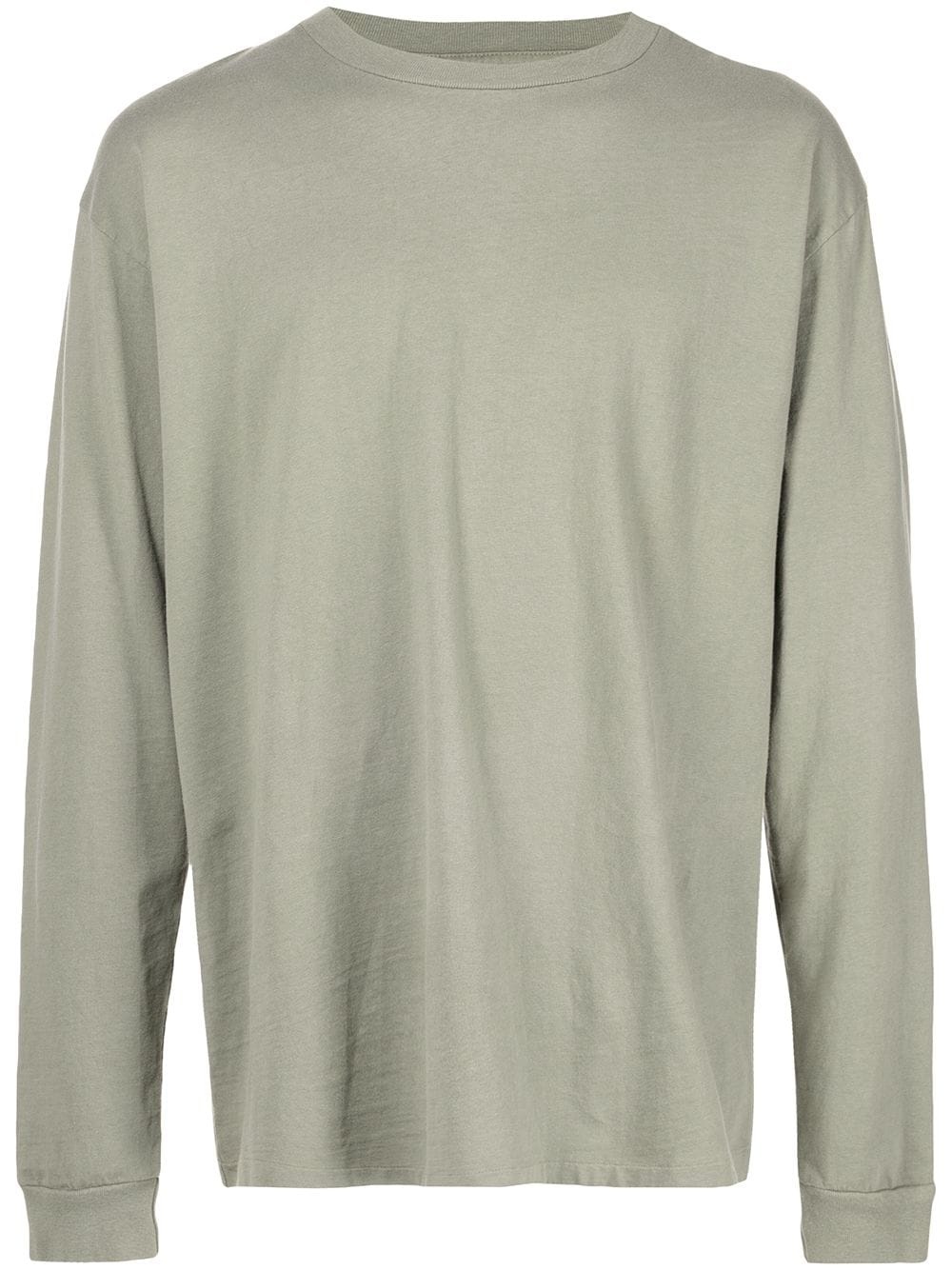 long-sleeve crew neck T-shirt - 1